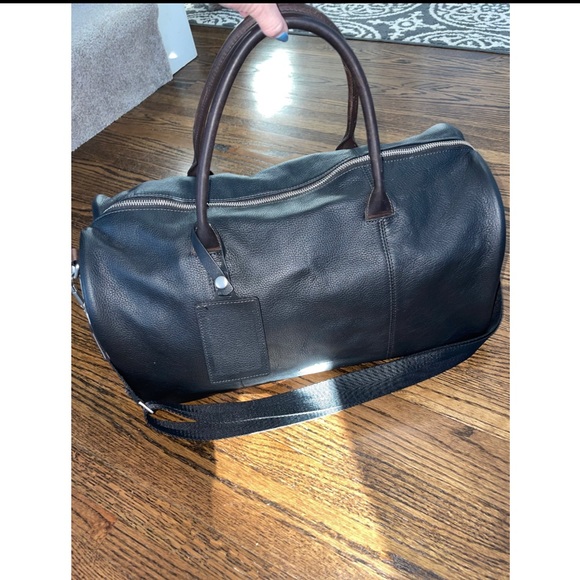 Timberland Leather Duffel Bag - Picture 1 of 8